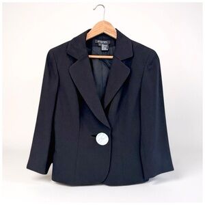 Etcetera Women's Black Blazer Jacket Size 4